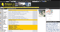 Desktop Screenshot of belgique.cz