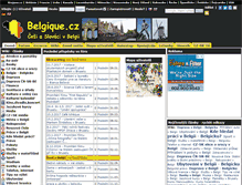 Tablet Screenshot of belgique.cz