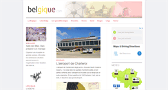 Desktop Screenshot of belgique.com